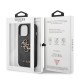 Apple iPhone 13 Pro Kılıf Guess Orjinal Lisanslı PU Deri 4G Desenli Metal Büyük 4G ve Yazı Logolu Kapak Apple iPhone 13 Pro Kılıf Guess Orjinal Lisanslı PU Deri 4G Desenli Metal Büyük 4G ve Yazı Logolu Kapak