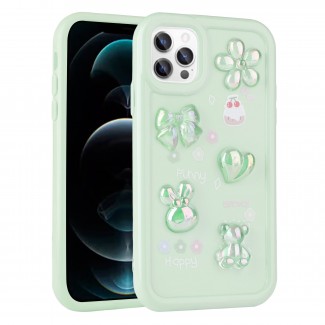 Apple iPhone 13 Pro Kılıf Kabartma Figürlü Parlak Zore Toys Silikon Kapak Apple iPhone 13 Pro Kılıf Kabartma Figürlü Parlak Zore Toys Silikon Kapak