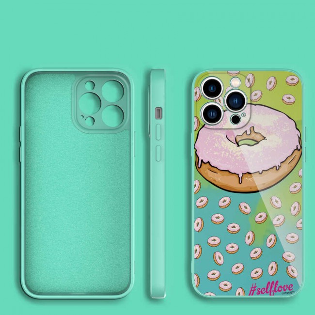 Apple iPhone 13 Pro Kılıf Kamera Korumalı Desenli Sert Silikon Zore Epoksi Kapak