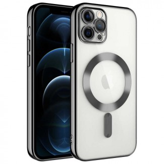 Apple iPhone 13 Pro Kılıf Kamera Korumalı M-safe Wireless Şarj Özellikli Zore Demre Kapak Apple iPhone 13 Pro Kılıf Kamera Korumalı M-safe Wireless Şarj Özellikli Zore Demre Kapak