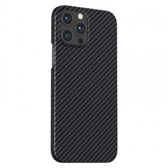 Apple iPhone 13 Pro Kılıf Magsafe Özellikli Karbon Fiber Benks Essential Kevlar Kapak Apple iPhone 13 Pro Kılıf Magsafe Özellikli Karbon Fiber Benks Essential Kevlar Kapak