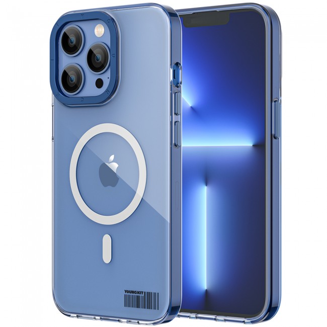 Apple iPhone 13 Pro Kılıf Magsafe Şarj Özellikli Youngkit Coloured Glaze Serisi Kapak Apple iPhone 13 Pro Kılıf Magsafe Şarj Özellikli Youngkit Coloured Glaze Serisi Kapak