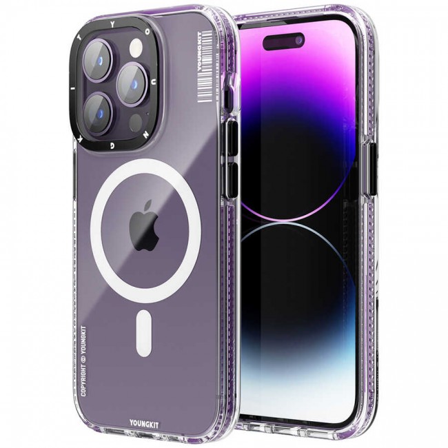 Apple iPhone 13 Pro Kılıf Magsafe Şarj Özellikli YoungKit Exquisite Serisi Kapak Apple iPhone 13 Pro Kılıf Magsafe Şarj Özellikli YoungKit Exquisite Serisi Kapak