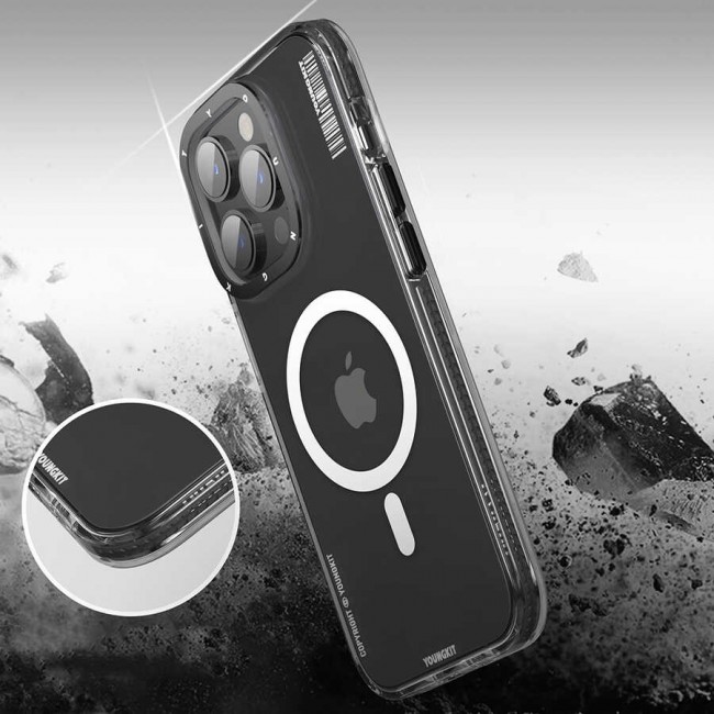 Apple iPhone 13 Pro Kılıf Magsafe Şarj Özellikli YoungKit Exquisite Serisi Kapak Apple iPhone 13 Pro Kılıf Magsafe Şarj Özellikli YoungKit Exquisite Serisi Kapak