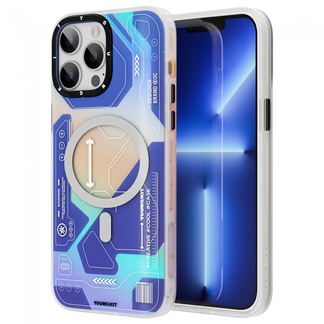 Apple iPhone 13 Pro Kılıf Magsafe Şarj Özellikli YoungKit Metaverse Serisi Kapak Apple iPhone 13 Pro Kılıf Magsafe Şarj Özellikli YoungKit Metaverse Serisi Kapak