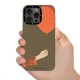 Apple iPhone 13 Pro Kılıf Magsafe Şarj Özellikli Youngkit Orange Serisi Flying Balloon Kapak Apple iPhone 13 Pro Kılıf Magsafe Şarj Özellikli Youngkit Orange Serisi Flying Balloon Kapak