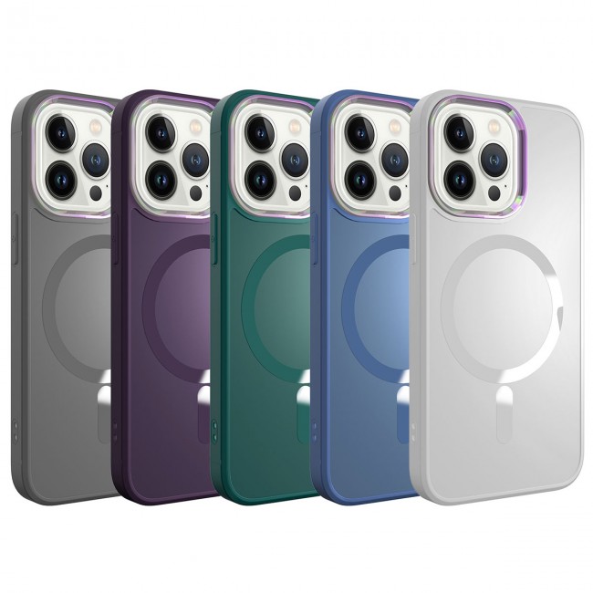 Apple iPhone 13 Pro Kılıf Magsafe Wireless Şarj Özellikli Zore Stil Kapak Apple iPhone 13 Pro Kılıf Magsafe Wireless Şarj Özellikli Zore Stil Kapak