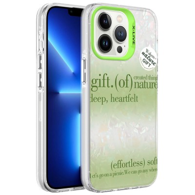 Bal-z Apple iPhone 13 Pro Kılıf Mermer Desenli  Marbello Kapak