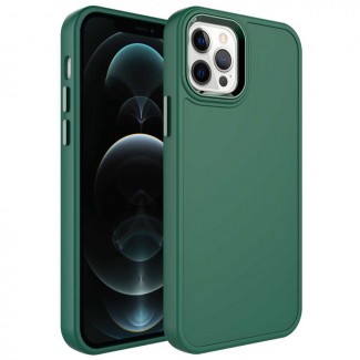 Apple iPhone 13 Pro Kılıf Metal Çerçeve ve Buton Tasarımlı Sert Zore Botox Kapak Apple iPhone 13 Pro Kılıf Metal Çerçeve ve Buton Tasarımlı Sert Zore Botox Kapak