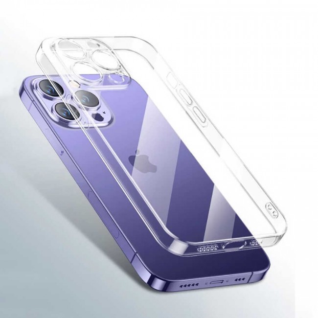 Apple iPhone 13 Pro Kılıf Şeffaf Sert PC Zore Vayt Kapak Apple iPhone 13 Pro Kılıf Şeffaf Sert PC Zore Vayt Kapak