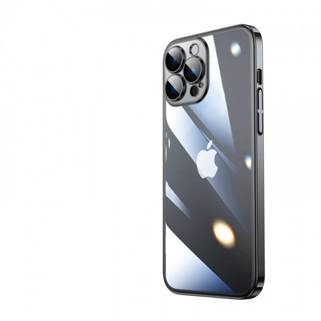 Apple iPhone 13 Pro Kılıf Sert PC Renkli Çerçeveli Zore Riksos Kapak Apple iPhone 13 Pro Kılıf Sert PC Renkli Çerçeveli Zore Riksos Kapak