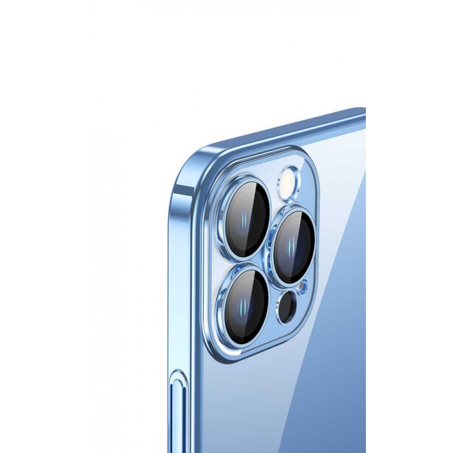 Apple iPhone 13 Pro Kılıf Sert PC Renkli Çerçeveli Zore Riksos Kapak Apple iPhone 13 Pro Kılıf Sert PC Renkli Çerçeveli Zore Riksos Kapak