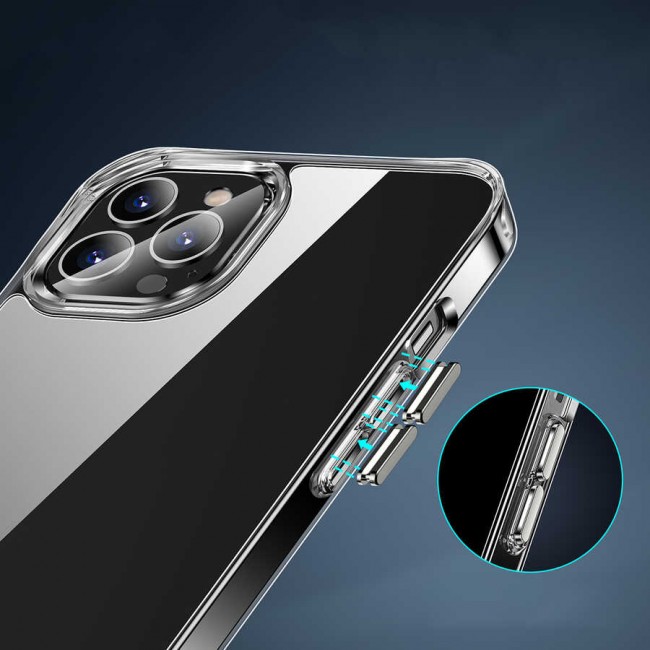 Apple iPhone 13 Pro Kılıf Standlı Şeffaf Silikon Zore L-Stand Kapak Apple iPhone 13 Pro Kılıf Standlı Şeffaf Silikon Zore L-Stand Kapak