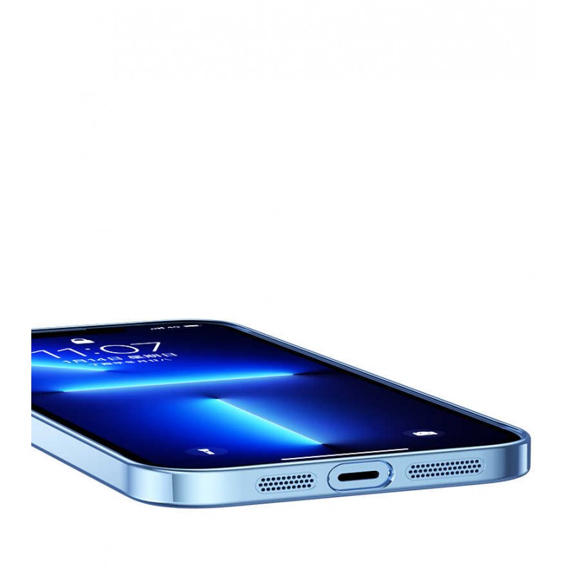 Bal-z Apple iPhone 13 Pro Kılıf Wireless Şarj Özellikli Sert PC  Riksos M-safe Kapak