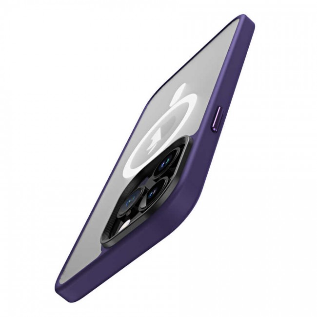 Apple iPhone 13 Pro Kılıf Wireless Şarj Özellikli Zore Hibrit Magsafe Kapak Apple iPhone 13 Pro Kılıf Wireless Şarj Özellikli Zore Hibrit Magsafe Kapak