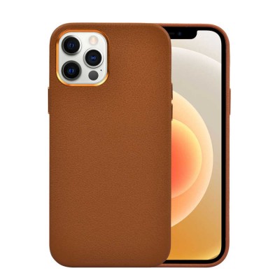 Bal-z Apple iPhone 13 Pro Kılıf Wiwu Calfskin Kapak