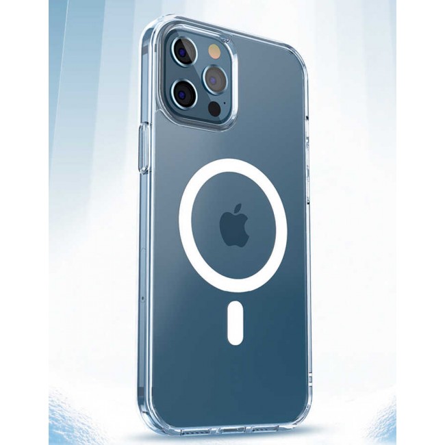 Apple iPhone 13 Pro Kılıf Wiwu Magnetic Crystal Kapak Apple iPhone 13 Pro Kılıf Wiwu Magnetic Crystal Kapak
