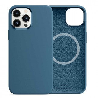 Apple iPhone 13 Pro Kılıf Wiwu Magsafe Magnetic Silikon Kapak Apple iPhone 13 Pro Kılıf Wiwu Magsafe Magnetic Silikon Kapak