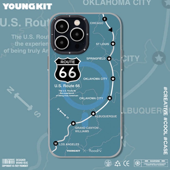 Apple iPhone 13 Pro Kılıf YoungKit Highroad Serisi Kapak Apple iPhone 13 Pro Kılıf YoungKit Highroad Serisi Kapak