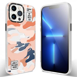 Apple iPhone 13 Pro Kılıf YoungKit Kamuflaj Serisi Kapak Apple iPhone 13 Pro Kılıf YoungKit Kamuflaj Serisi Kapak