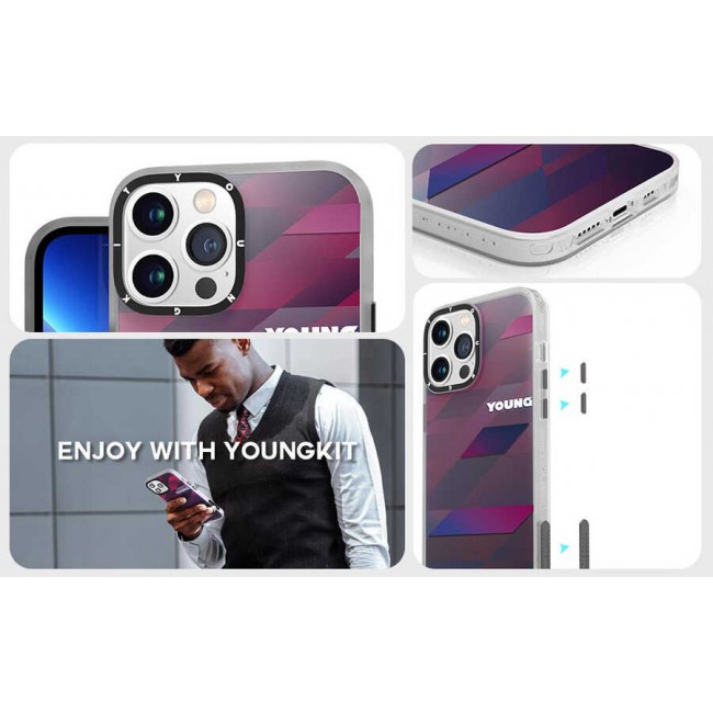 Apple iPhone 13 Pro Kılıf YoungKit Klasik Serisi Kapak Apple iPhone 13 Pro Kılıf YoungKit Klasik Serisi Kapak