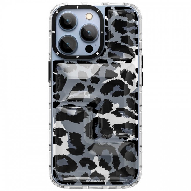 Apple iPhone 13 Pro Kılıf YoungKit Leopard Article Serisi Kapak Apple iPhone 13 Pro Kılıf YoungKit Leopard Article Serisi Kapak