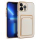 Apple iPhone 13 Pro Kılıf Zore Bark Kartlıklı Kapak Apple iPhone 13 Pro Kılıf Zore Bark Kartlıklı Kapak