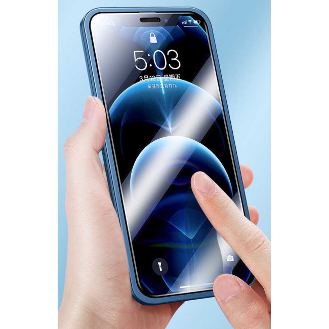 Apple iPhone 13 Pro Kılıf Zore Led Kapak