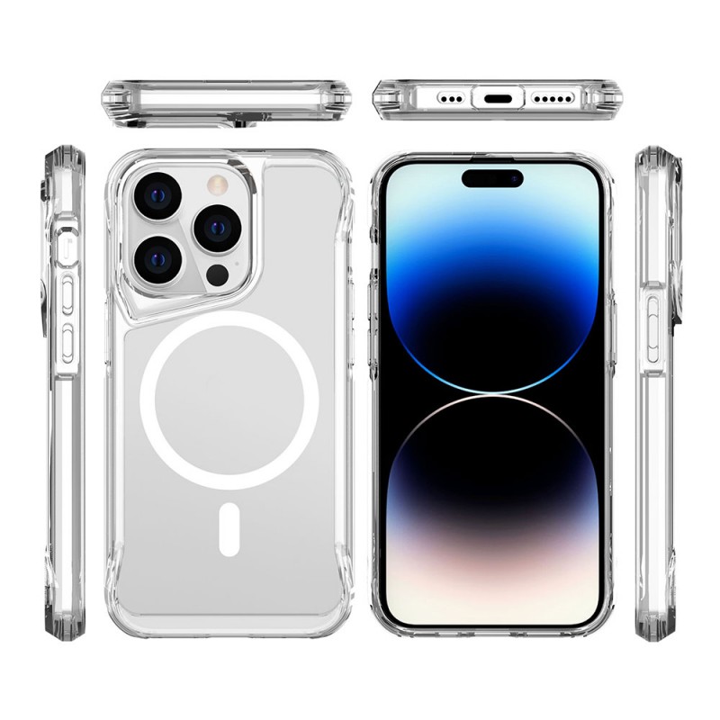 Bal-z Apple iPhone 13 Pro Kılıf  M-safe Şarj Özellikli T-Max M-safe Kapak