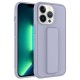 Apple iPhone 13 Pro Kılıf Zore Qstand Kapak Apple iPhone 13 Pro Kılıf Zore Qstand Kapak