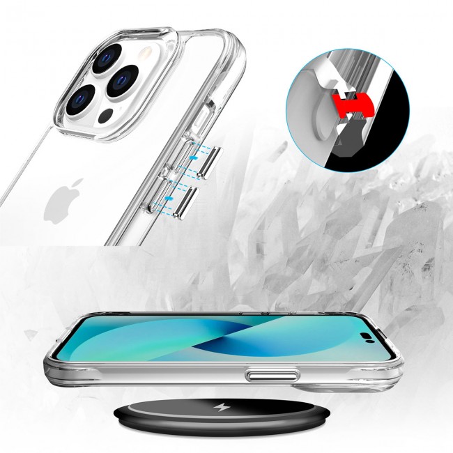 Apple iPhone 13 Pro Kılıf Zore Şeffaf Ultra İnce Airbag Tasarımlı Okka Kapak Apple iPhone 13 Pro Kılıf Zore Şeffaf Ultra İnce Airbag Tasarımlı Okka Kapak