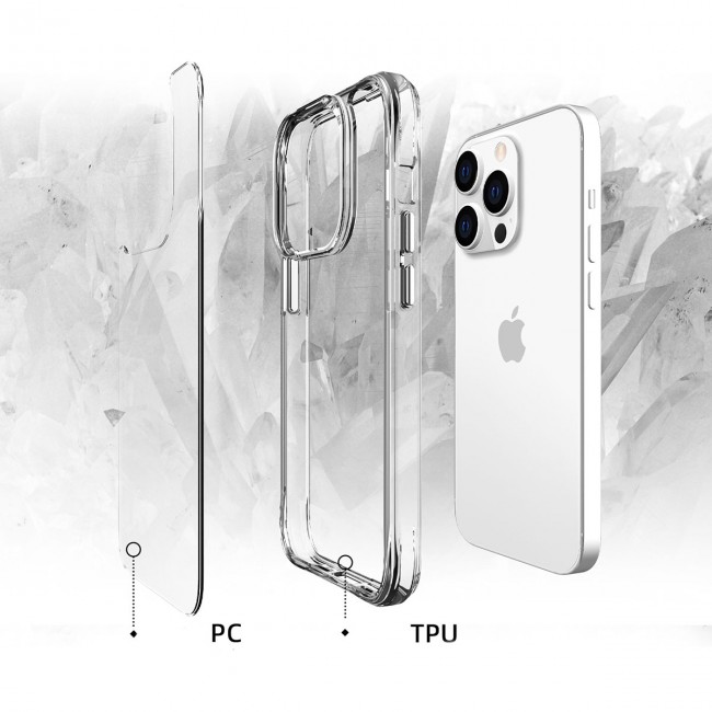 Apple iPhone 13 Pro Kılıf Zore Şeffaf Ultra İnce Airbag Tasarımlı Okka Kapak Apple iPhone 13 Pro Kılıf Zore Şeffaf Ultra İnce Airbag Tasarımlı Okka Kapak