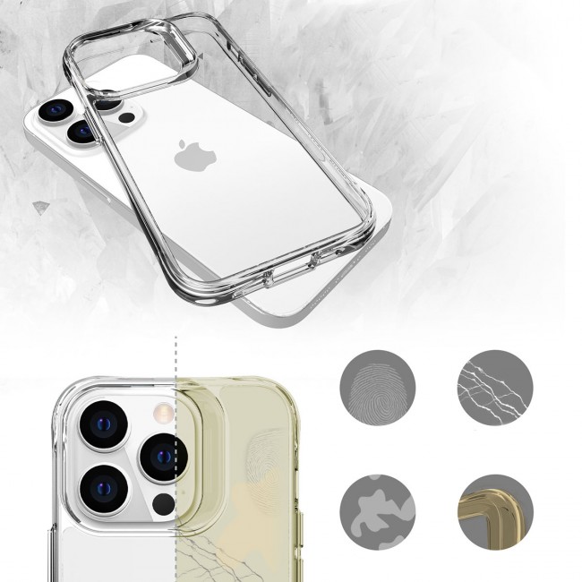 Apple iPhone 13 Pro Kılıf Zore Şeffaf Ultra İnce Airbag Tasarımlı Okka Kapak Apple iPhone 13 Pro Kılıf Zore Şeffaf Ultra İnce Airbag Tasarımlı Okka Kapak