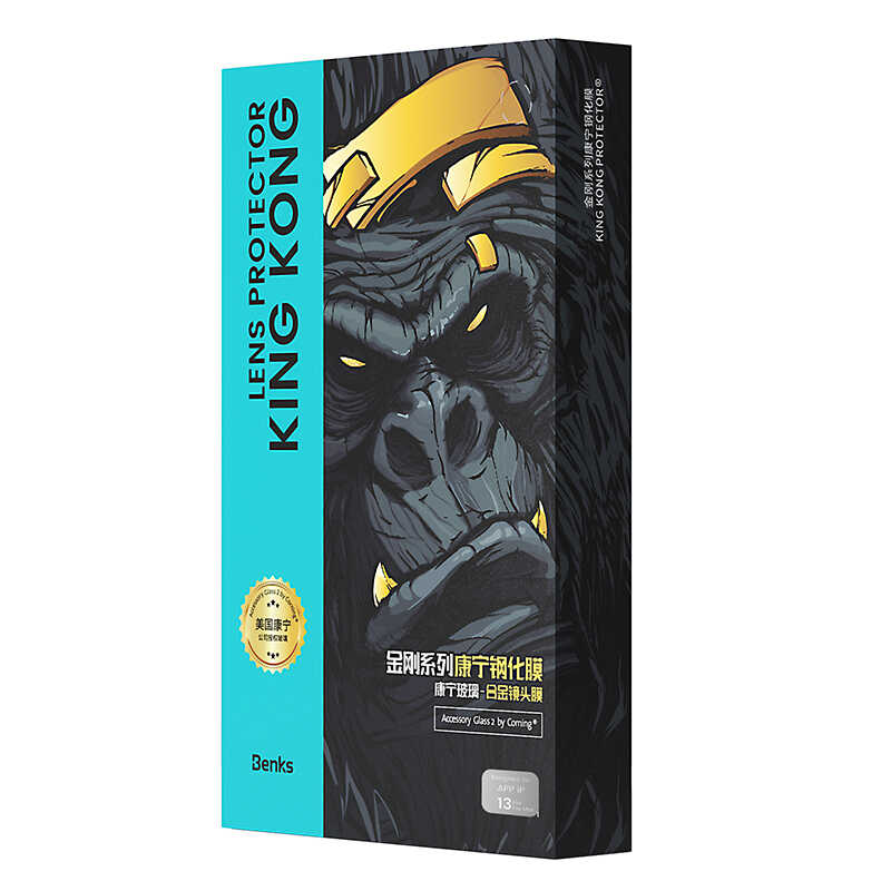 Bal-z Apple iPhone 13 Pro Max Benks King Kong Kamera Lens Koruyucu