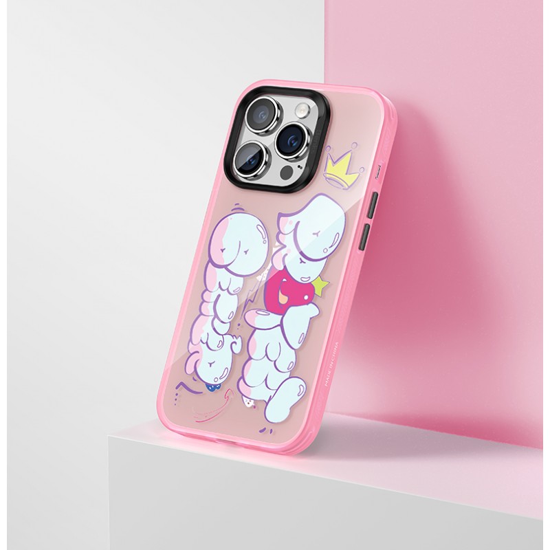 Bal-z Apple iPhone 13 Pro Max Kılıf Airbagli TPU Yazı Temalı Benks Dynamic New Kapak