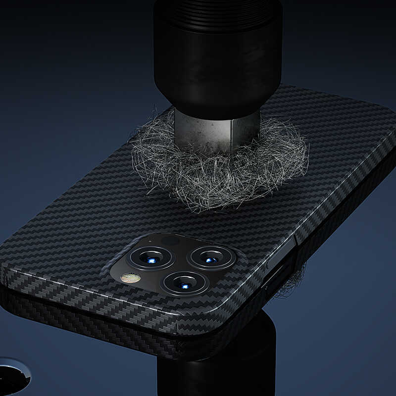 Bal-z Apple iPhone 13 Pro Max Kılıf Benks Aramid Fiber Kapak