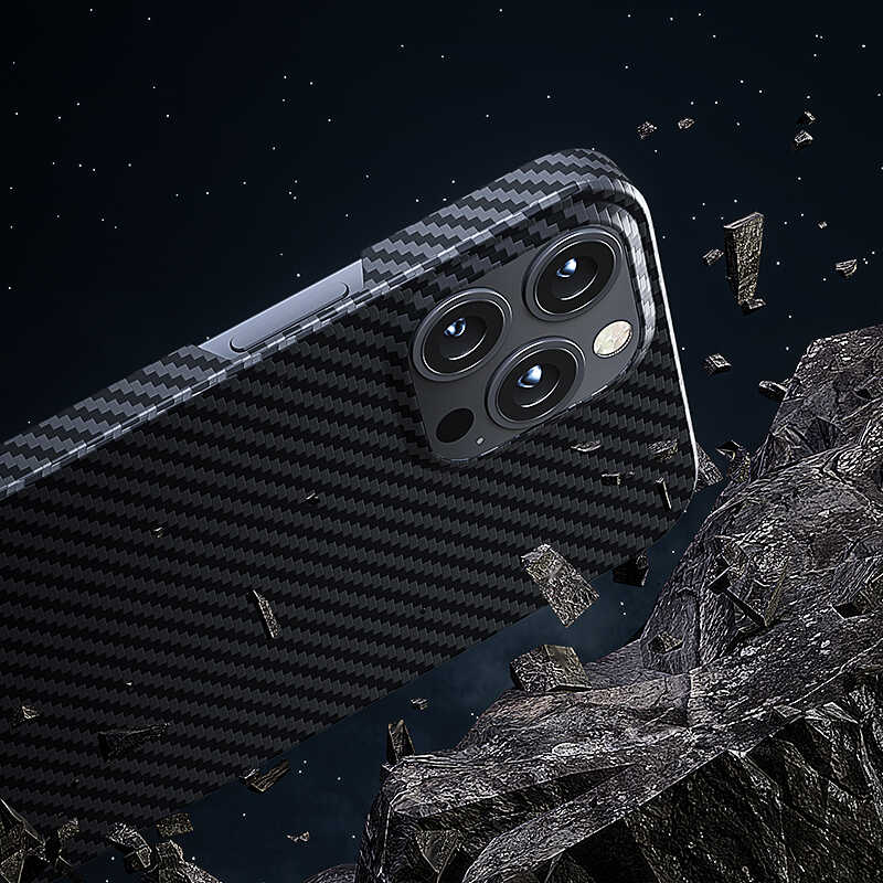 Bal-z Apple iPhone 13 Pro Max Kılıf Benks Aramid Fiber Kapak