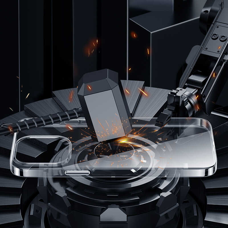 Bal-z Apple iPhone 13 Pro Max Kılıf Benks ​​​​​​Crystal Series Clear Kapak