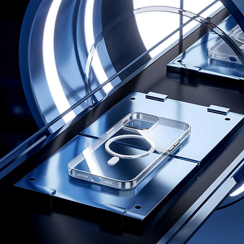 Bal-z Apple iPhone 13 Pro Max Kılıf Benks ​​​​​​Crystal Series With Magnetic Clear Kapak