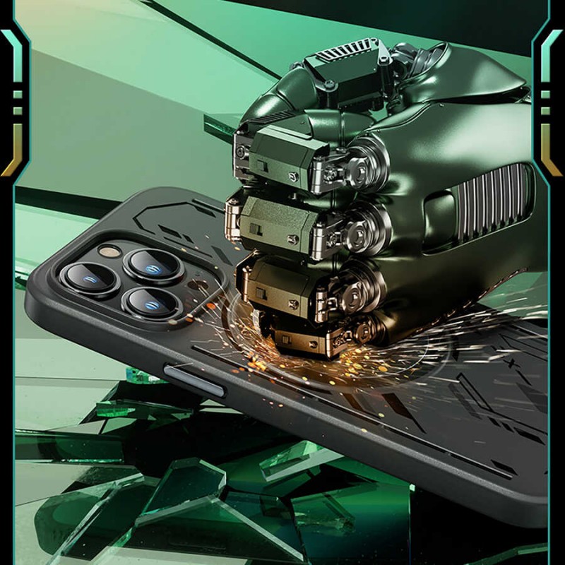 Bal-z Apple iPhone 13 Pro Max Kılıf Benks Isınmayı Önleyici Magnetic Oyuncu Telefon Kılıfı