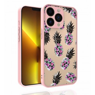 Apple iPhone 13 Pro Max Kılıf Desenli Kamera Korumalı Parlak Zore Nora Kapak Apple iPhone 13 Pro Max Kılıf Desenli Kamera Korumalı Parlak Zore Nora Kapak