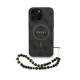 Apple iPhone 13 Pro Max Kılıf Guess Orjinal Lisanslı M-safe Şarj Özellikli PU Deri Bilek Askı İpli Yazı Logolu Kapak Apple iPhone 13 Pro Max Kılıf Guess Orjinal Lisanslı M-safe Şarj Özellikli PU Deri Bilek Askı İpli Yazı Logolu Kapak