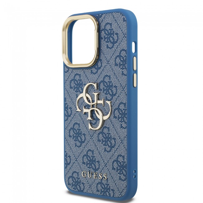 Apple iPhone 13 Pro Max Kılıf Guess Orjinal Lisanslı PU Deri 4G Desenli Metal Büyük 4G ve Yazı Logolu Kamera Standlı Kapak Apple iPhone 13 Pro Max Kılıf Guess Orjinal Lisanslı PU Deri 4G Desenli Metal Büyük 4G ve Yazı Logolu Kamera Standlı Kapak