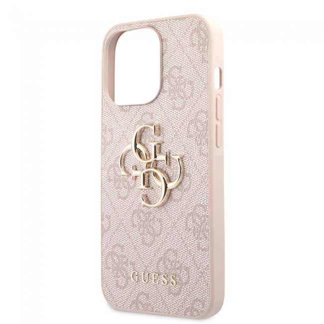 Apple iPhone 13 Pro Max Kılıf Guess Orjinal Lisanslı PU Deri 4G Desenli Metal Büyük 4G ve Yazı Logolu Kapak Apple iPhone 13 Pro Max Kılıf Guess Orjinal Lisanslı PU Deri 4G Desenli Metal Büyük 4G ve Yazı Logolu Kapak