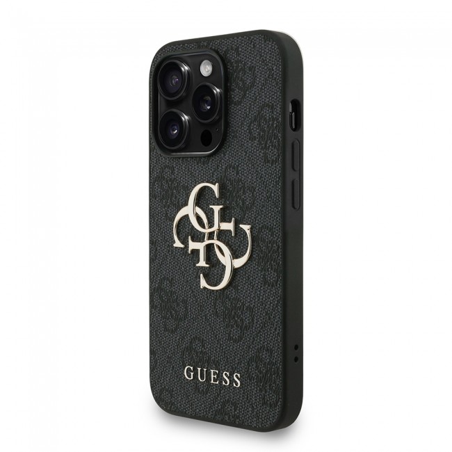 Apple iPhone 13 Pro Max Kılıf Guess Orjinal Lisanslı PU Deri Bilek Askı İpli Metal Büyük 4G ve Yazı Logolu Kapak Apple iPhone 13 Pro Max Kılıf Guess Orjinal Lisanslı PU Deri Bilek Askı İpli Metal Büyük 4G ve Yazı Logolu Kapak