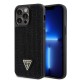 Apple iPhone 13 Pro Max Kılıf Guess Orjinal Lisanslı Taşlı Arka Yüzey Üçgen Logolu Kapak Apple iPhone 13 Pro Max Kılıf Guess Orjinal Lisanslı Taşlı Arka Yüzey Üçgen Logolu Kapak