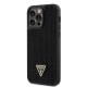 Apple iPhone 13 Pro Max Kılıf Guess Orjinal Lisanslı Taşlı Arka Yüzey Üçgen Logolu Kapak Apple iPhone 13 Pro Max Kılıf Guess Orjinal Lisanslı Taşlı Arka Yüzey Üçgen Logolu Kapak