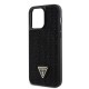 Apple iPhone 13 Pro Max Kılıf Guess Orjinal Lisanslı Taşlı Arka Yüzey Üçgen Logolu Kapak Apple iPhone 13 Pro Max Kılıf Guess Orjinal Lisanslı Taşlı Arka Yüzey Üçgen Logolu Kapak