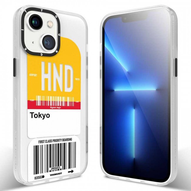 Apple iPhone 13 Kılıf YoungKit Any Time Trip Serisi Kapak Apple iPhone 13 Kılıf YoungKit Any Time Trip Serisi Kapak