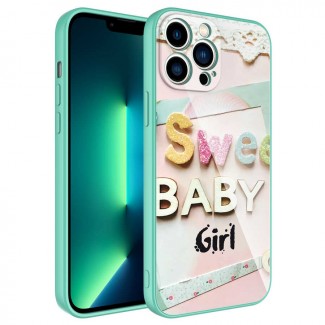 Apple iPhone 13 Pro Max Kılıf Kamera Korumalı Desenli Sert Silikon Zore Epoksi Kapak Apple iPhone 13 Pro Max Kılıf Kamera Korumalı Desenli Sert Silikon Zore Epoksi Kapak